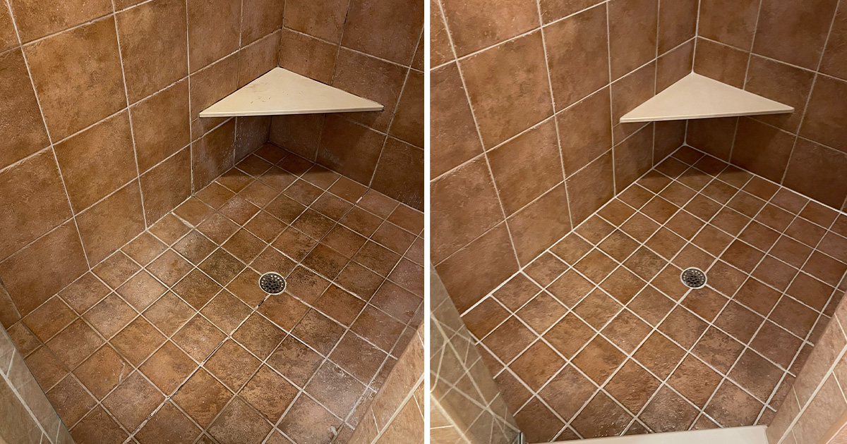 A Bathroom Was Transformed With Top Notch Hard Surface Restoration Services