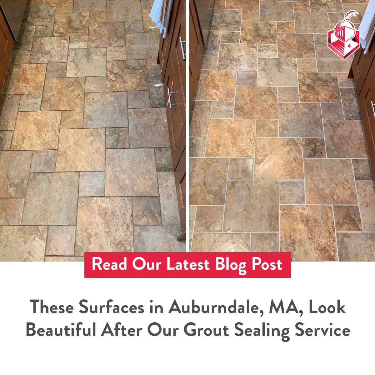 These Surfaces in Auburndale, MA, Look Beautiful After Our Grout Sealing Service